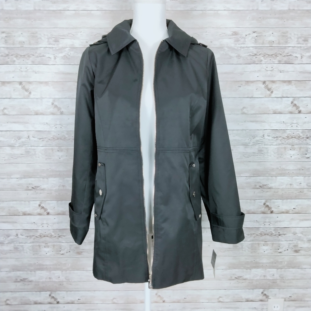 Michael Kors Jacket PM Black Detachable Hood 841